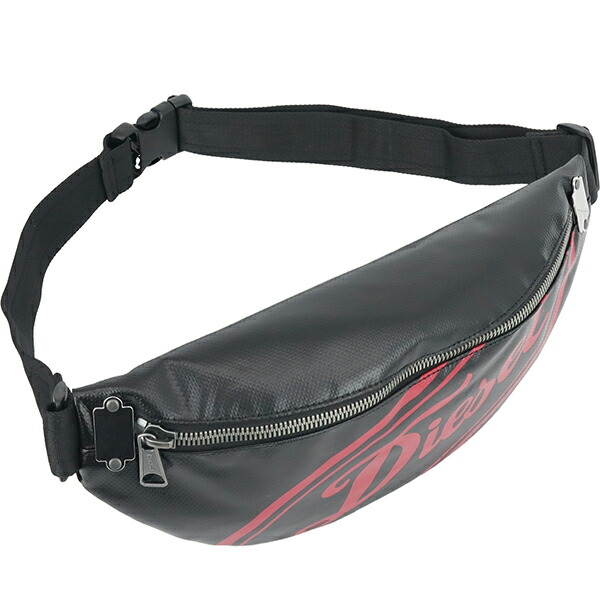 楽天市場】ディーゼル ベルトバッグ メンズ ナイロン ロゴ ブラック 黒