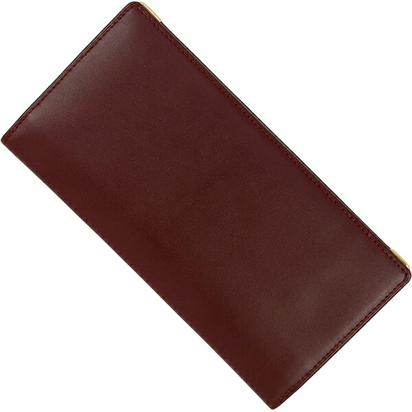 楽天市場】【未使用品】 カルティエ 長財布 小銭入れ無し 札入れ