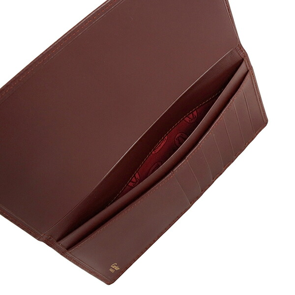 楽天市場】【未使用品】 カルティエ 長財布 小銭入れ無し 札入れ