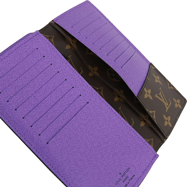 楽天市場】【新品】 ルイヴィトン 長財布 ポルトフォイユ ブラザ