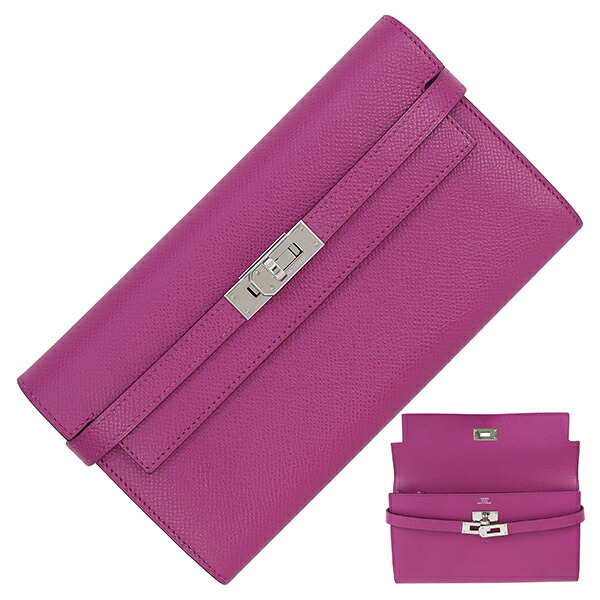 楽天市場】【超美品】 エルメス 長財布 ケリーウォレット ロング