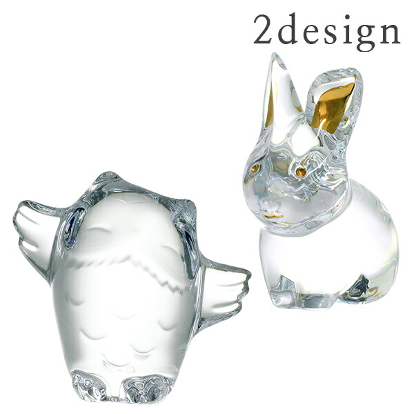 楽天市場】【新品】 バカラ フィギュア フクロウ ／ ラビット