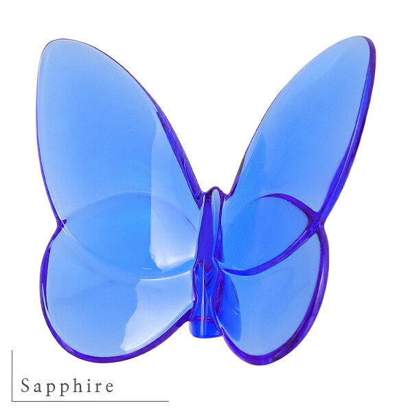 楽天市場】【新品】 バカラ フィギュア ラッキーバタフライ クリスタル