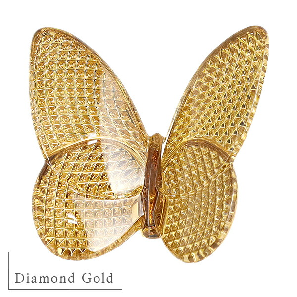 楽天市場】【新品】 バカラ フィギュア ラッキーバタフライ クリスタル