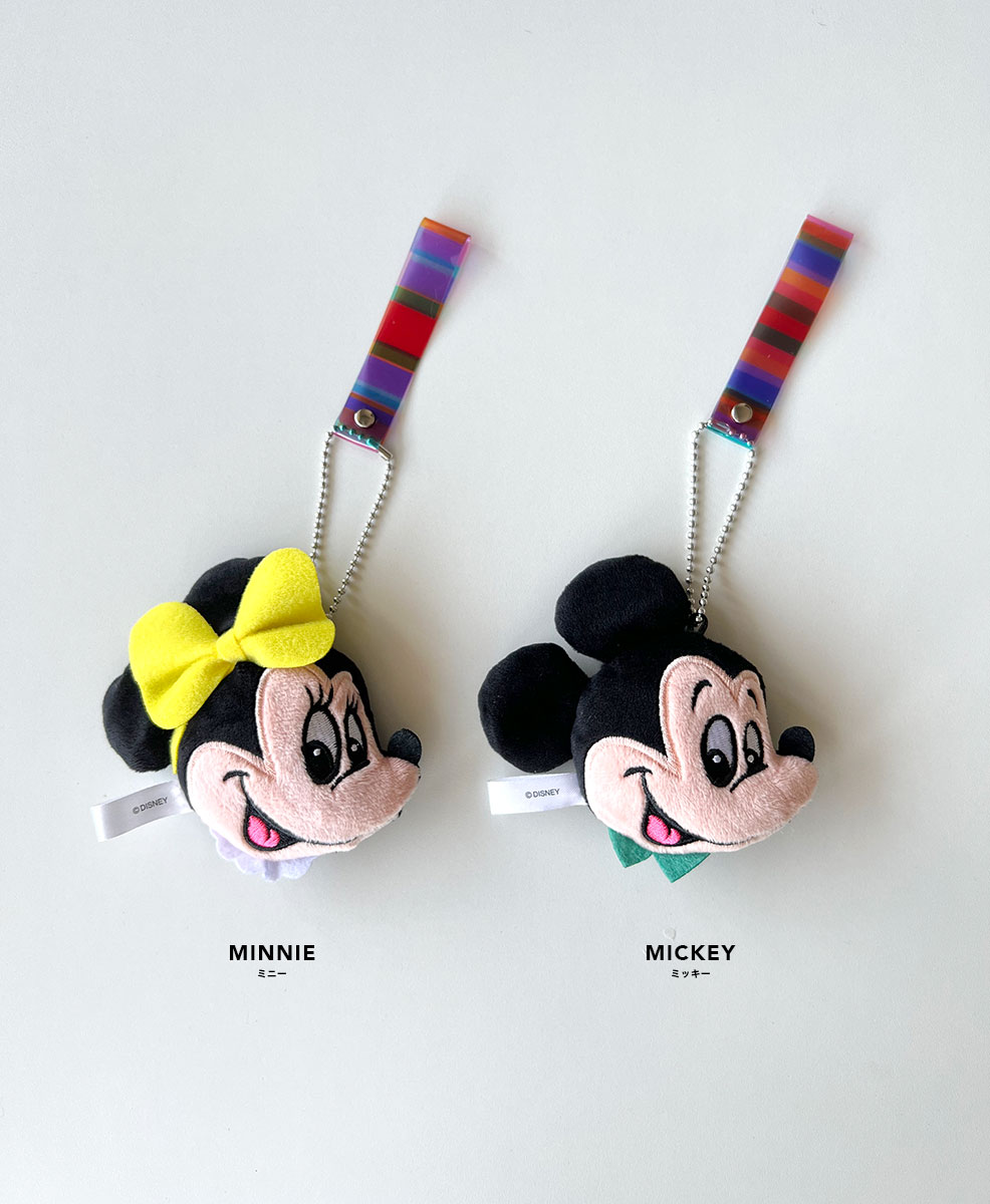 楽天市場】ミッキーチャーム ミニーチャーム キーホルダー ボール