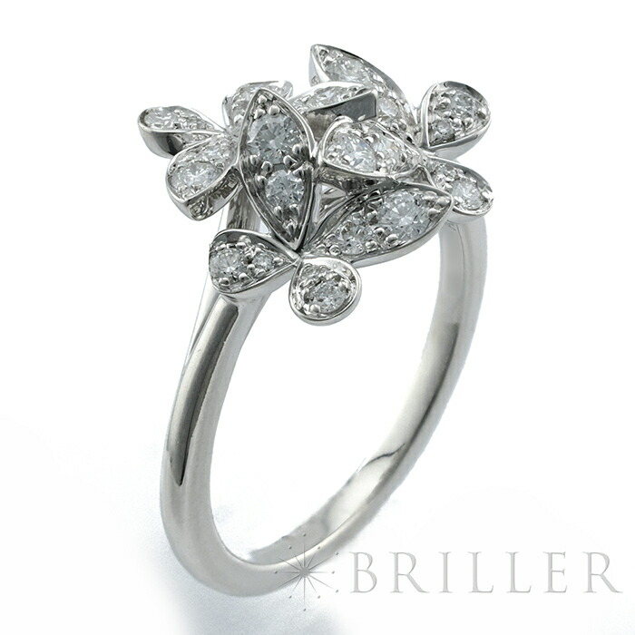 楽天市場】グラフ トリプル パヴェ バタフライ ダイヤモンド ミニ