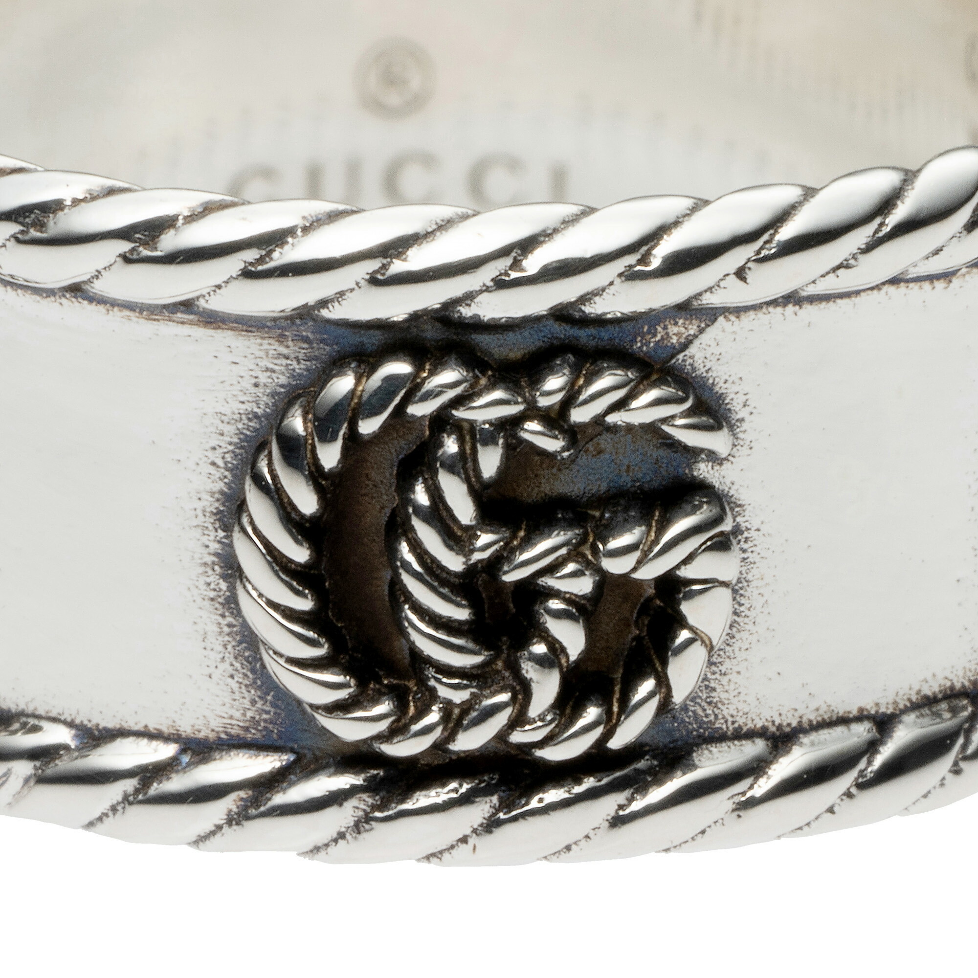 楽天市場】グッチ リング GUCCI ダブルG 627729 J8400 0701 ユニ