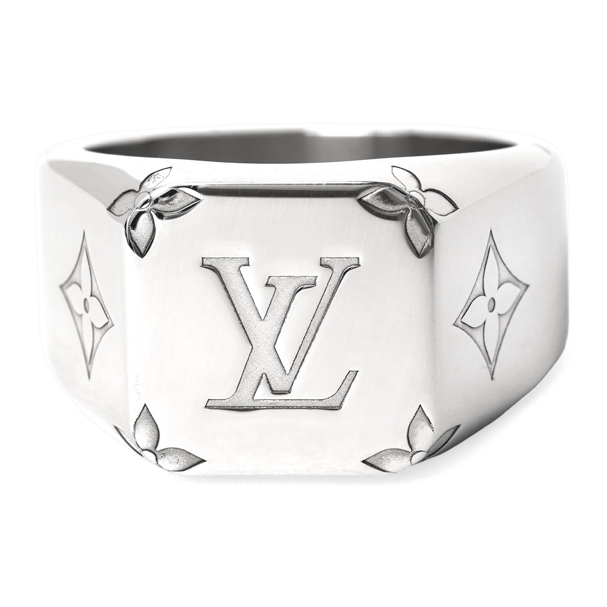 楽天市場】ルイヴィトン リング Louis Vuitton モノグラム シグネット