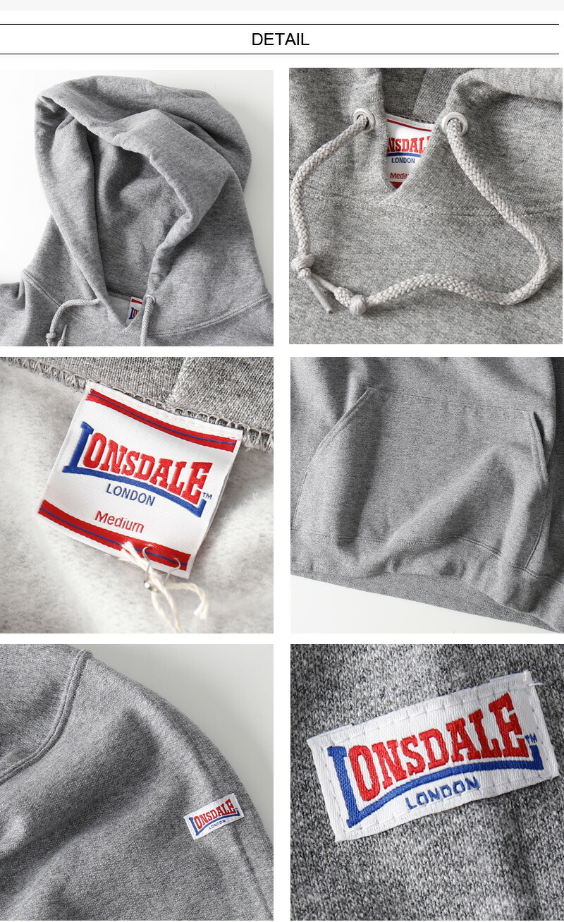 楽天市場】LONSDALE/ロンズデール VINTAGE LOGO SWEAT FOODIE