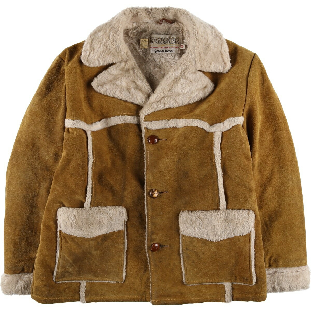 楽天市場】スエードボアランチコートの通販