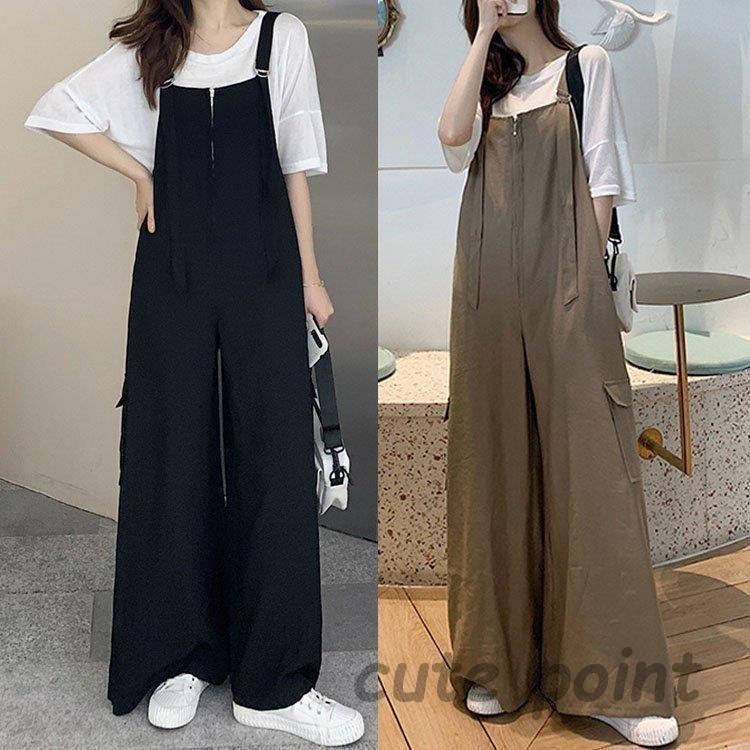 楽天市場】オールインワン サロペット オーバーサイズサロペット