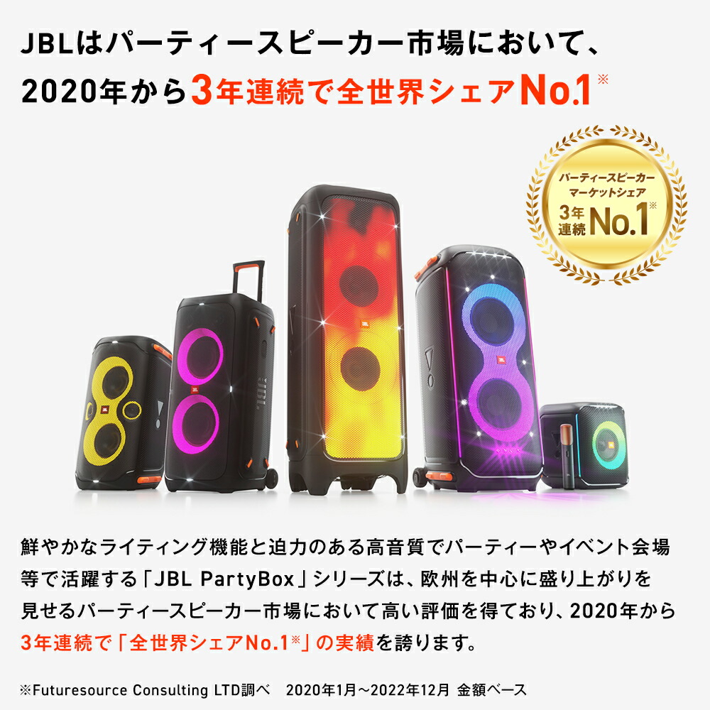 楽天市場】【公式】 JBL PARTYBOX CLUB 120 | ジェービーエル パーティ