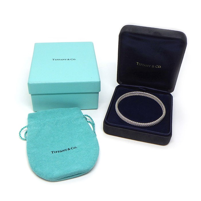 楽天市場】ティファニー Tiffany & Co. バングル サマセット メッシュ