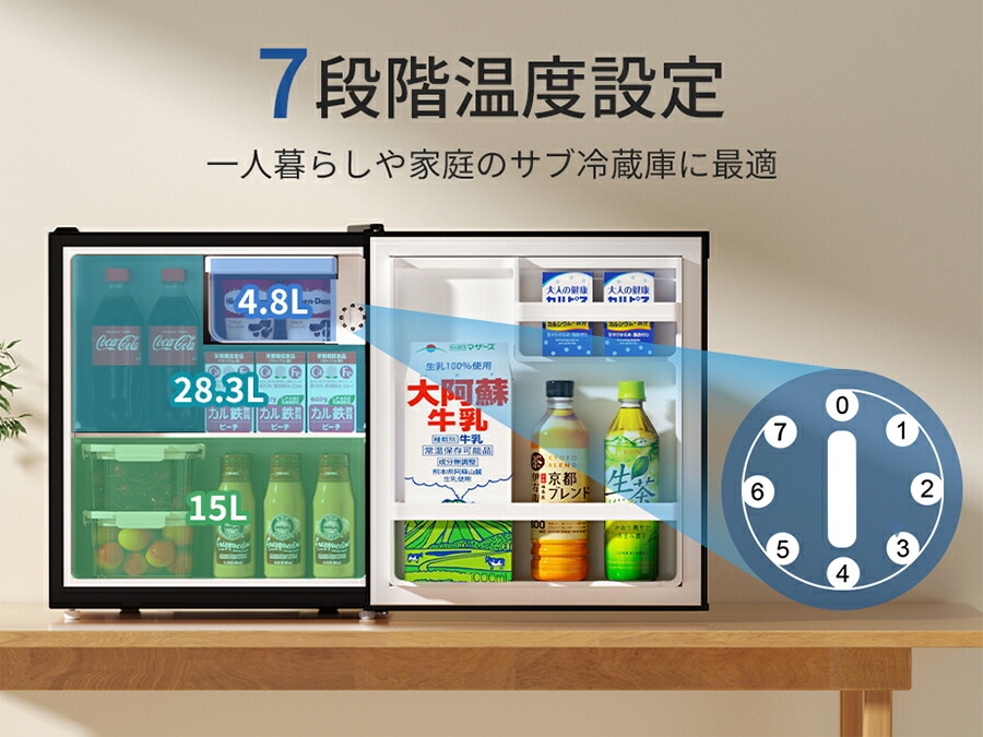 楽天市場】【2/27 限定セール☆最安値⇒11,990円】SAMKYO 冷蔵庫 48L