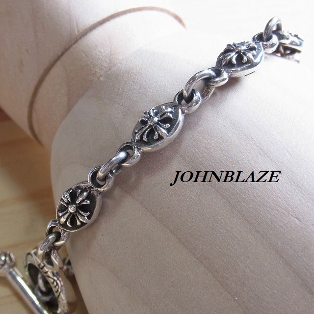 楽天市場】シルバ−925製 ブレスレット 十字架 クロスエンブレム