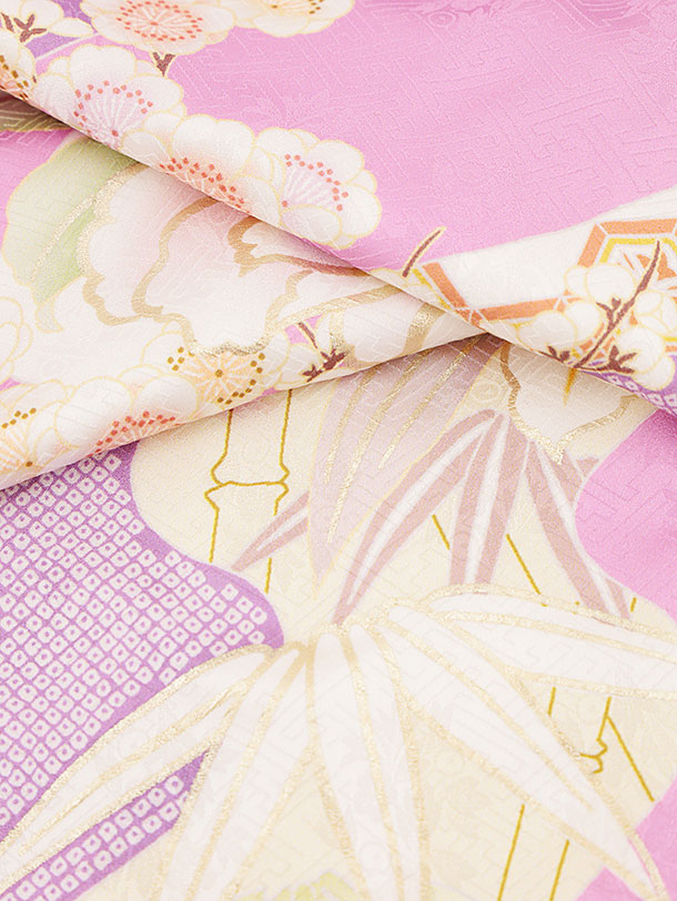 楽天市場】七五三 着物 7歳 フルセット レンタル 女の子 Y178【正絹