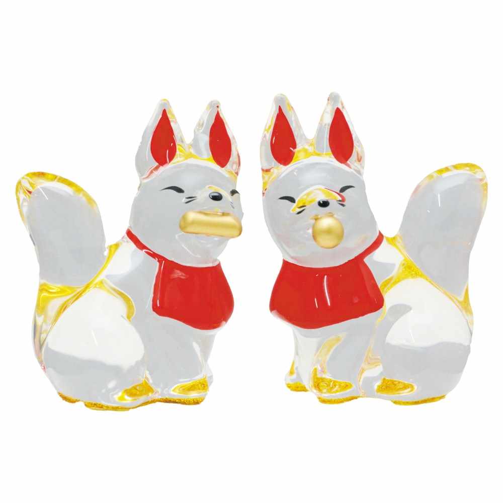 楽天市場】キツネ ガラス細工の通販