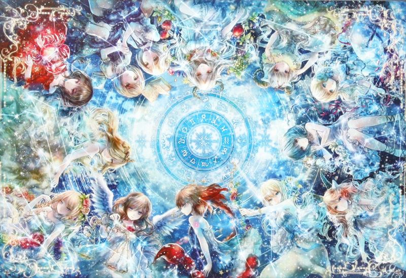 楽天市場】300ピースジグソーパズル 12星座物語（おにねこ） 《廃番