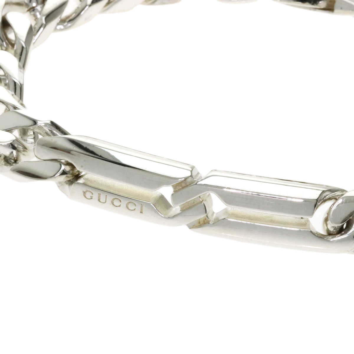 楽天市場】グッチ インフィニティ ブレスレット シルバー レディース