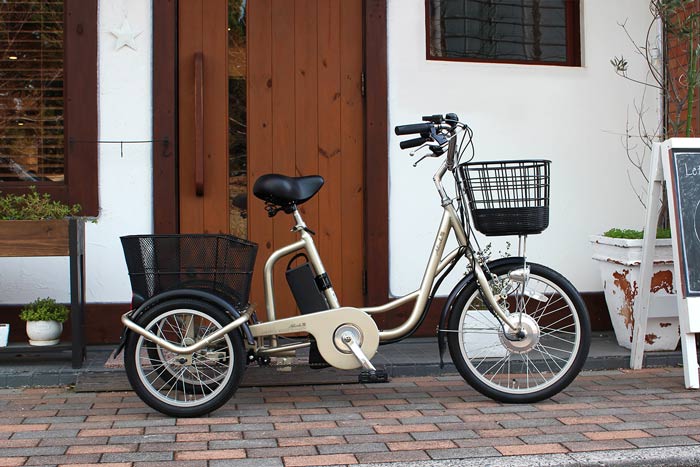 楽天市場】電動アシスト自転車 三輪自転車 20インチ 16インチ D アシ