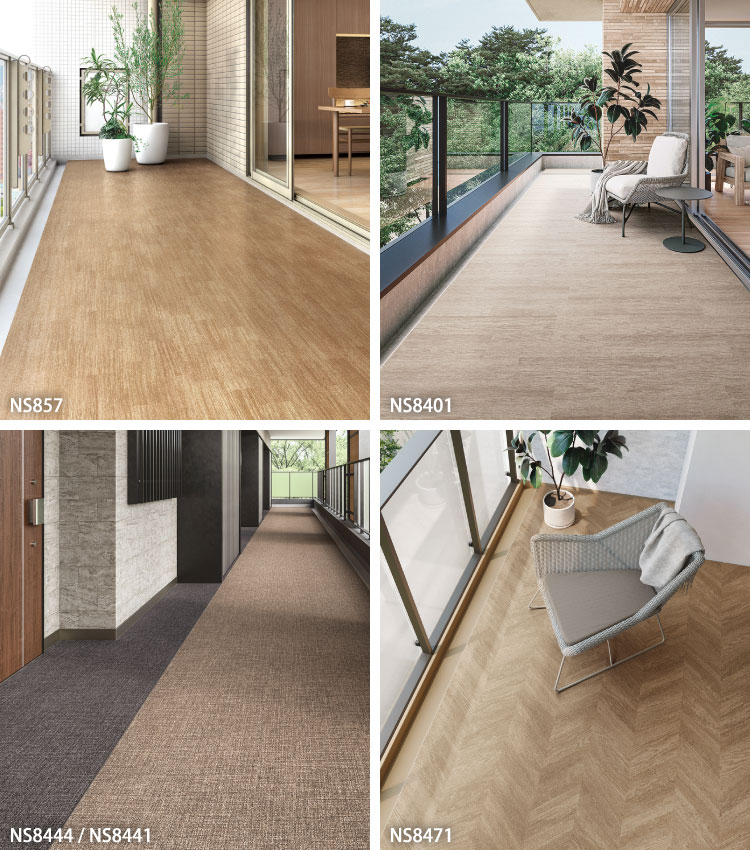 楽天市場】東リ 長尺シート 182cm巾 2.5mm厚 NS800 1820mm幅 木目調 石