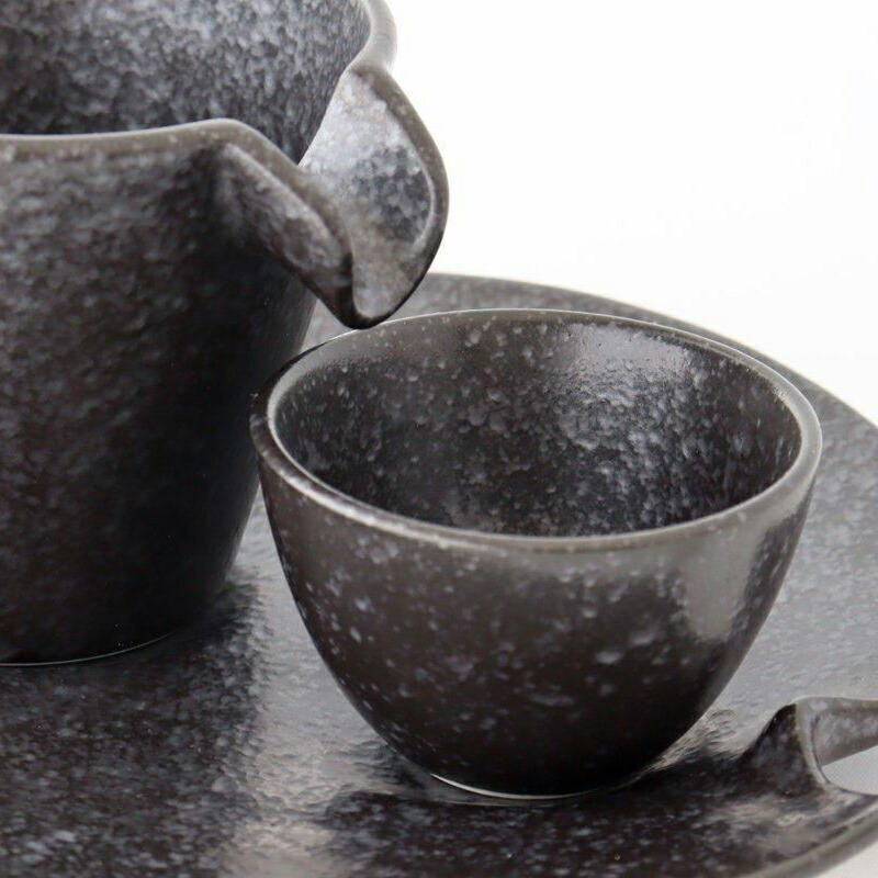 楽天市場】冷酒器 晩酌セット 陶器 美濃焼｜中皿 徳利 とっくり お猪口