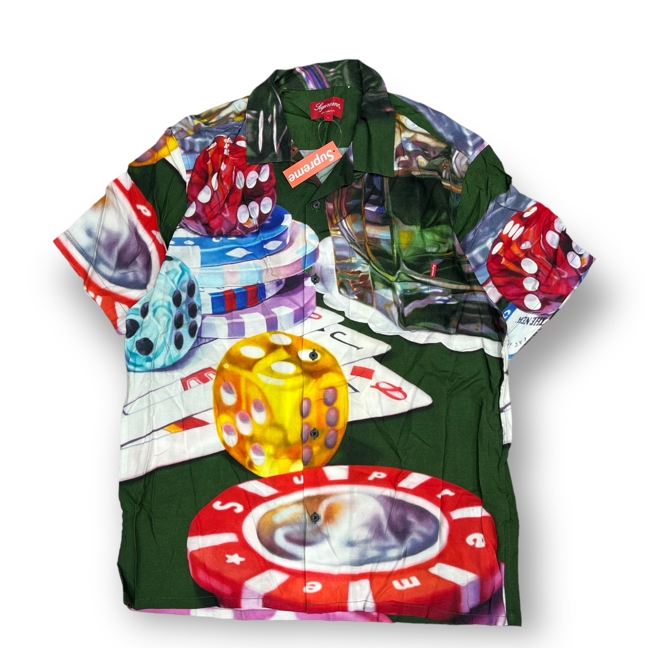 楽天市場】シュプリーム・Supreme 18AW Casino Rayon Shirt 状態SS