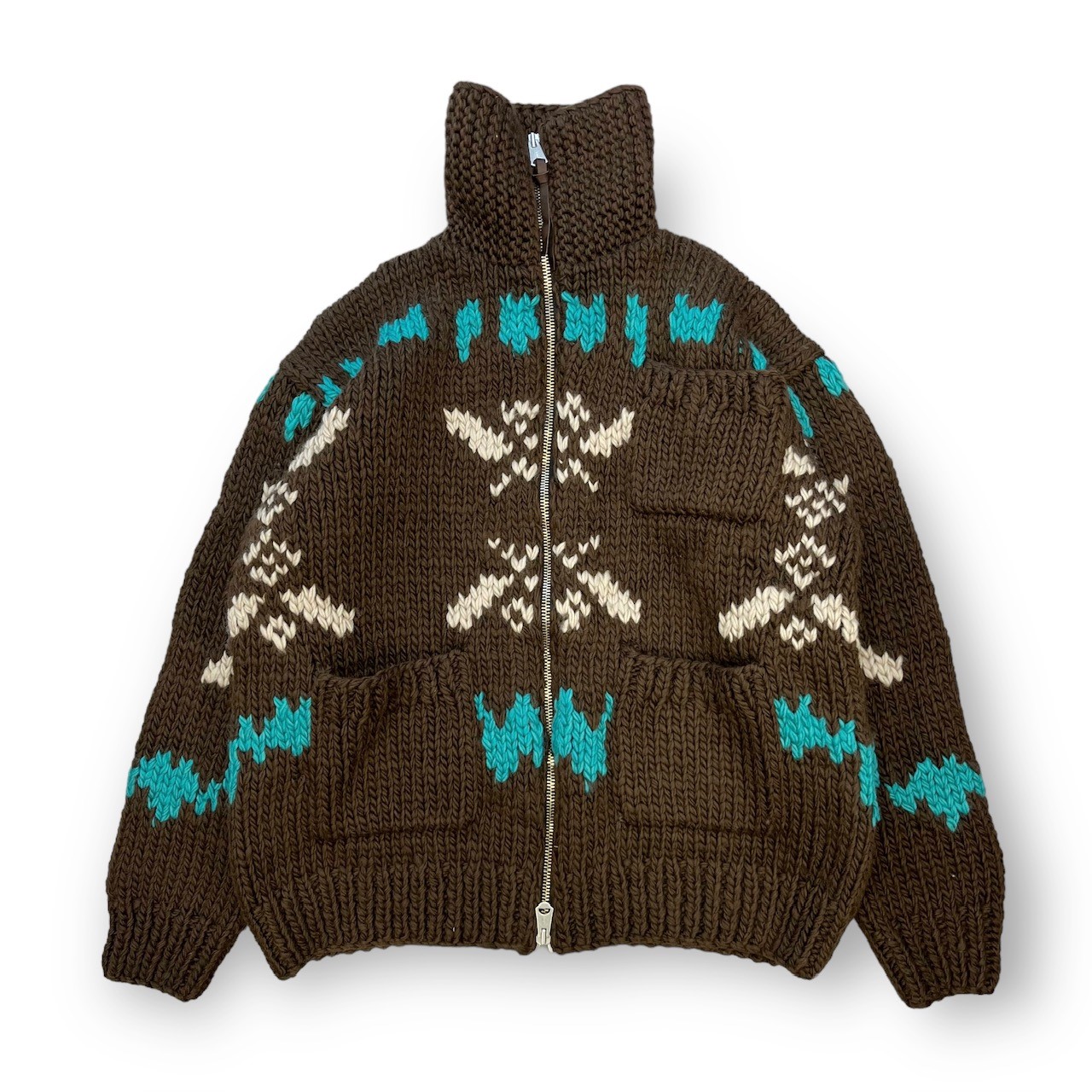 楽天市場】ユウキハシモト・YUKI HASHIMOTO 22AW COWICHAN SWEATER