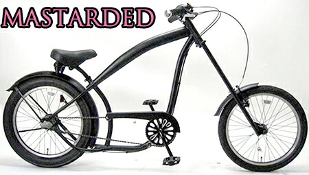 楽天市場】アメリカンチョッパーハンドル20インチ自転車 極太タイヤ