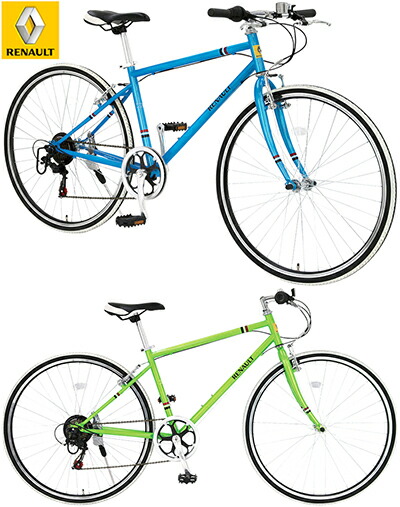 楽天市場】RENAULT ルノー クロスバイク700C 約27インチ自転車シマノ製