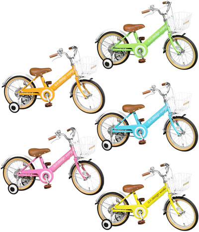 楽天市場】14インチ 16インチ 18インチ自転車 幼児車補助輪付き