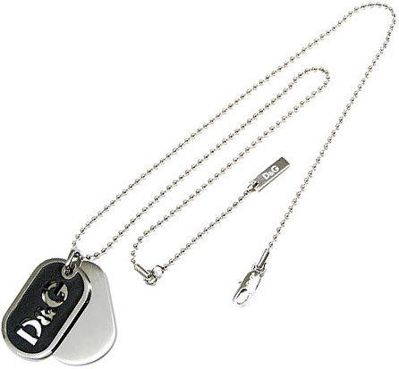 楽天市場】DOLCE&GABBANA ペンダントネックレス打ち抜きロゴ