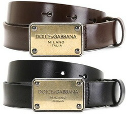 楽天市場】DOLCE&GABBANA D&G BELTドルチェ＆ガッバーナ ドルガバ