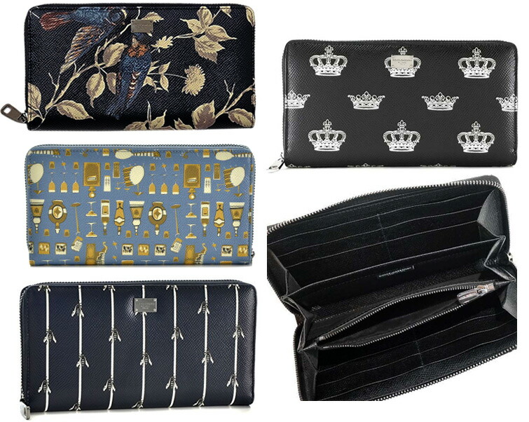 楽天市場】DOLCE&GABBANAドルチェ＆ガッバーナ小銭入れ付きラウンド