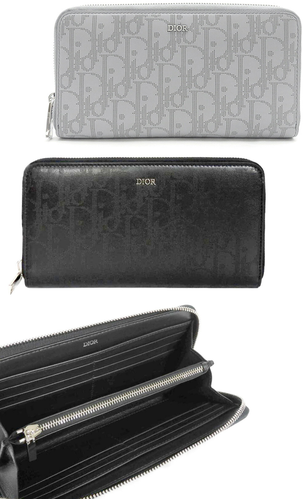 楽天市場】DIOR HOMME ディオールオムメタルロゴ 小銭入れ付きラウンド