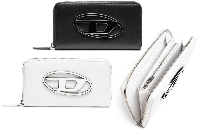 楽天市場】DIESEL ディーゼルL字ファスナー小銭入れ付きラウンド