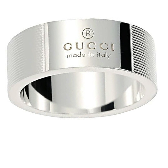 楽天市場】GUCCI グッチ 指輪 シンプルラインメンズ レディース ロゴ