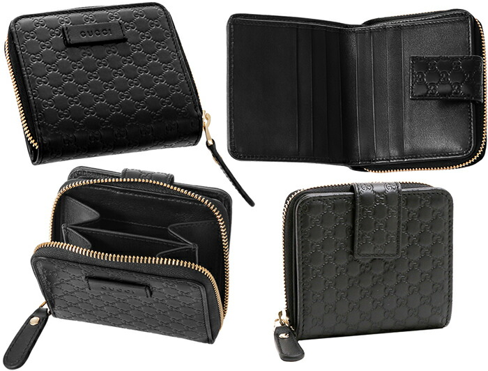 楽天市場】GUCCI グッチ ラウンドファスナー二つ折り財布 エンボスロゴ