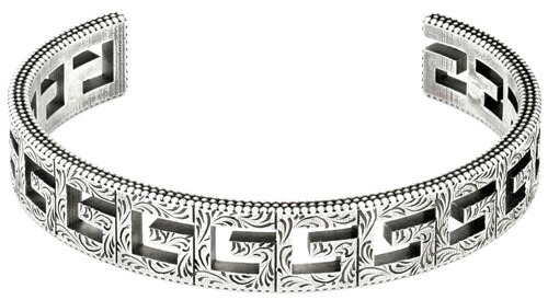 楽天市場】GUCCI グッチ アラベスクパターンバングルブレスレット