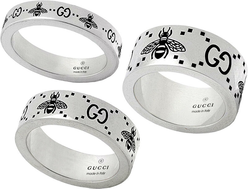 楽天市場】GUCCI RING グッチ 指輪メンズ レディース スシルバーリング