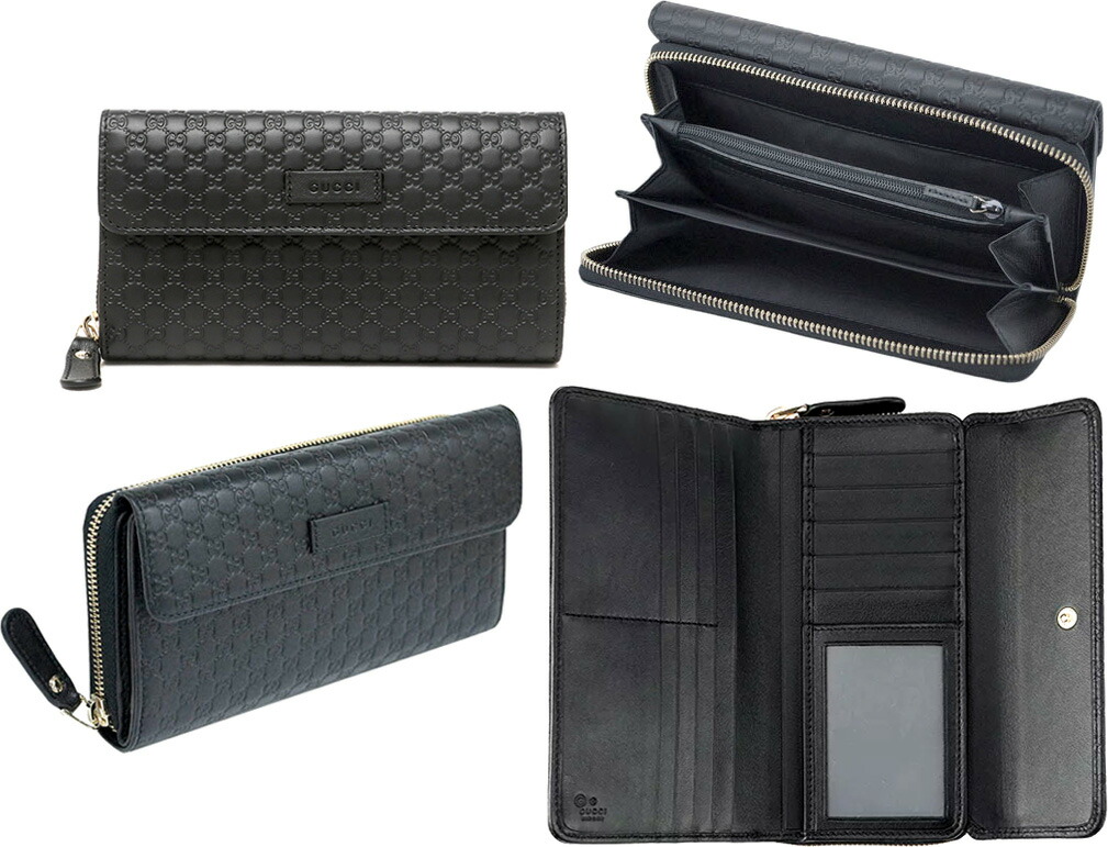 楽天市場】GUCCI グッチ小銭入れ付きWホック二つ折り長財布レディース