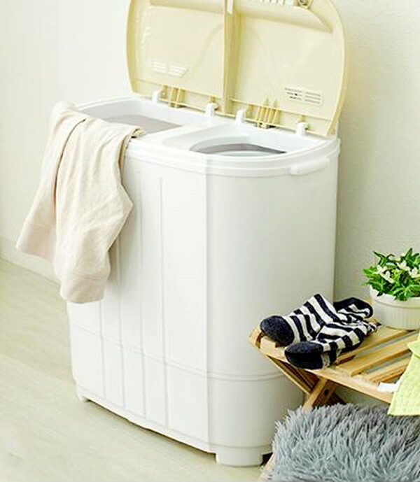 楽天市場】洗剤を入れてダイヤルを回すだけの簡単操作コンパクトミニ2