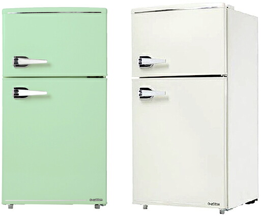 楽天市場】レバーハンドルコンパクト2ドア冷蔵庫新生活や一人暮らしに