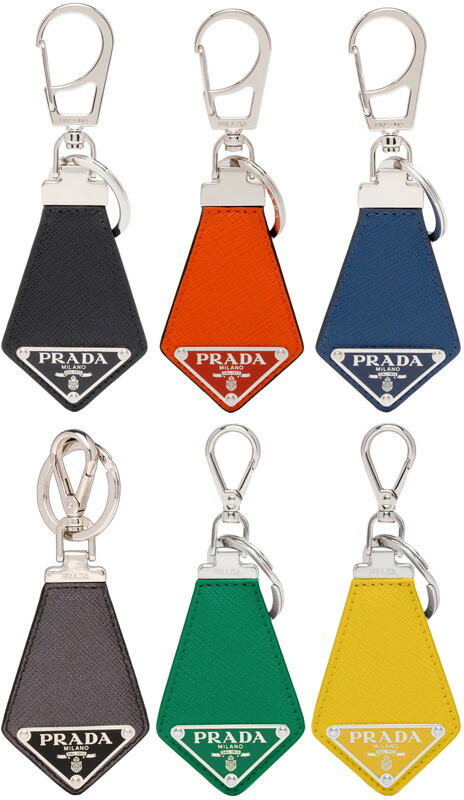 楽天市場】PRADA プラダ キーホルダーキーリング＆カラビナフック