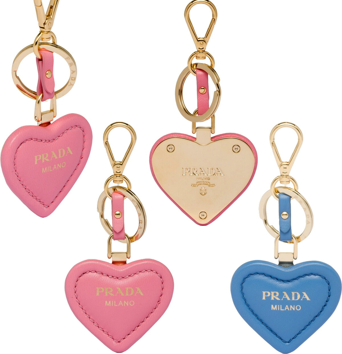 楽天市場】PRADA プラダ ス レディース ハートキーリングカラビナ