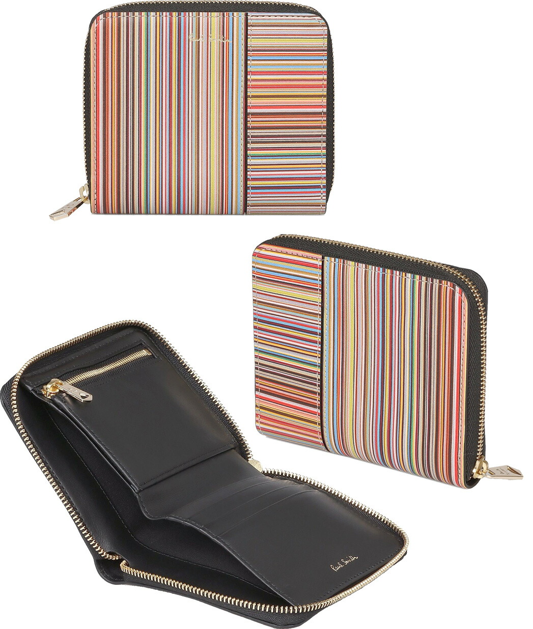 楽天市場】Paul Smith ポールスミスメンズラウンドジップ小銭入れ付き