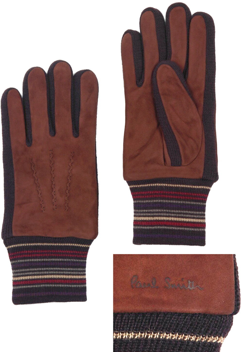 楽天市場】Paul Smith ポールスミス メンズ おしゃれ手袋マルチカラー