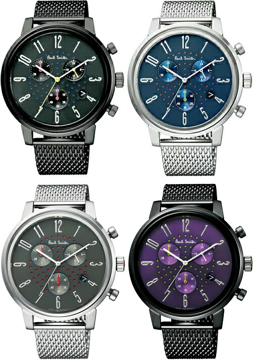 楽天市場】Paul Smith ポールスミス腕時計クロノグラフウォッチ