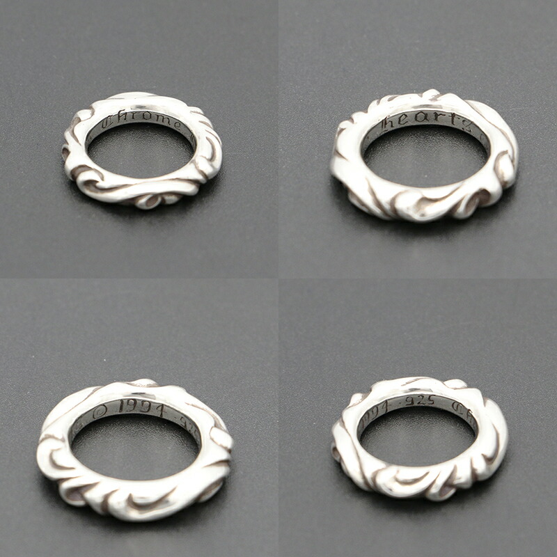 楽天市場】クロムハーツ【CHROMEHEARTS】【保証書付】スクロールバンド