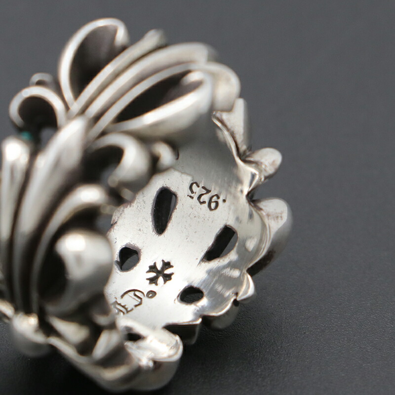 楽天市場】クロムハーツ【CHROMEHEARTS】ダブルフローラルクロスリング